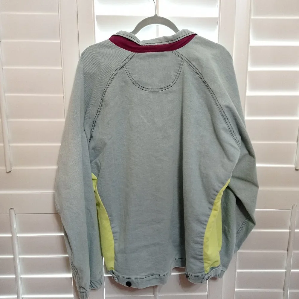 Fila - UO Pullover Doug Denim Jacket Mens Large - Archive Revival